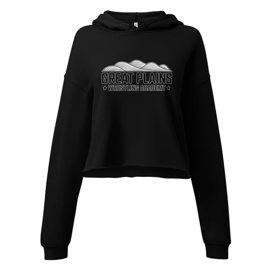 Performance | Cropped Hoodie | Great Plains Wrestling Academy | Crest Logo