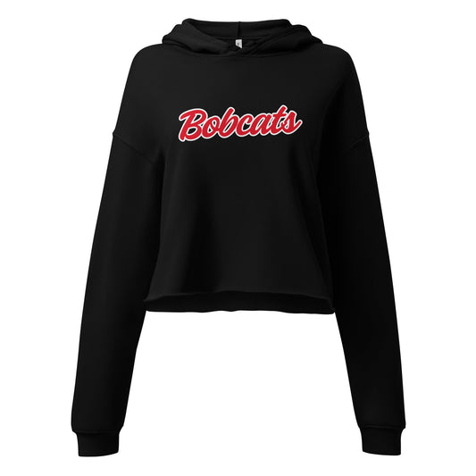 Performance | Cropped Hoodie | Hemingford Bobcats | Script Logo