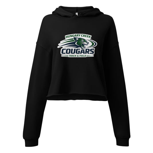 Performance | Cropped Hoodie | Hungary Creek Cougar | Modern Icon Logo