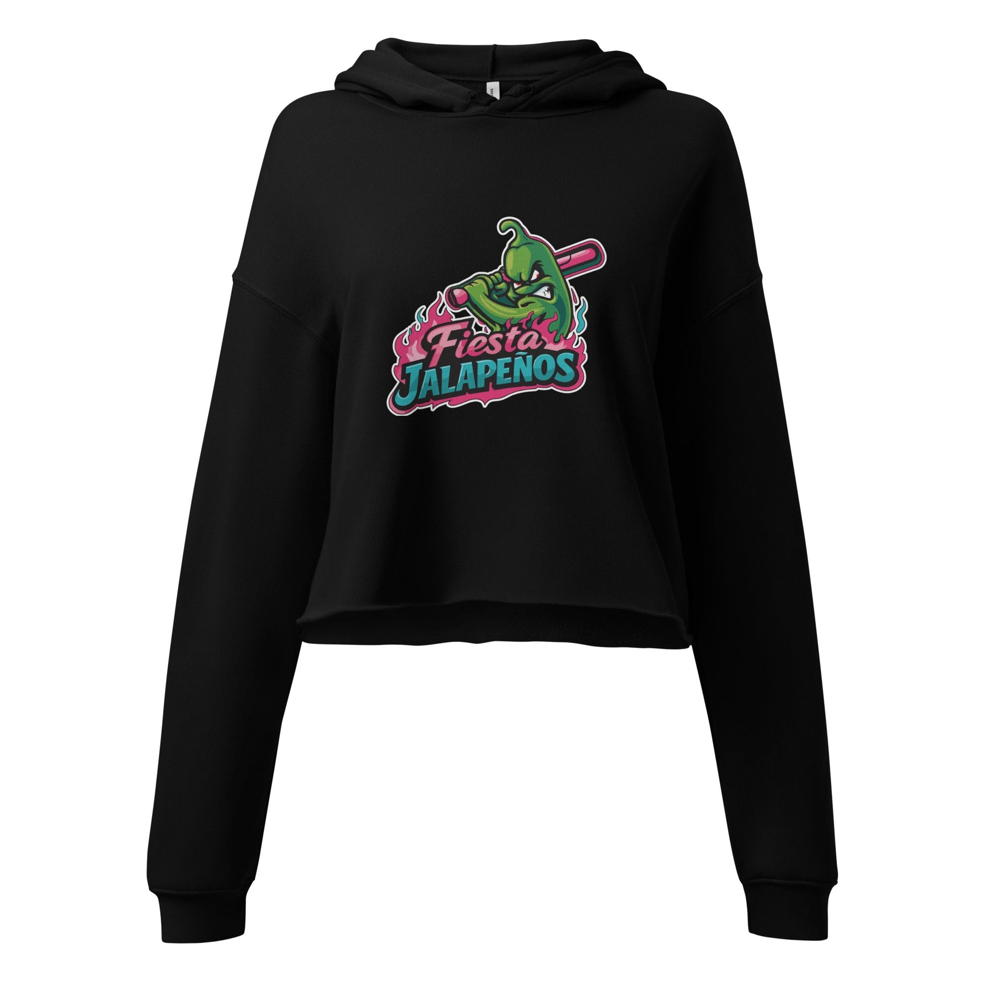 Performance | Cropped Hoodie | Jalapenos Baseball | Fiesta Logo