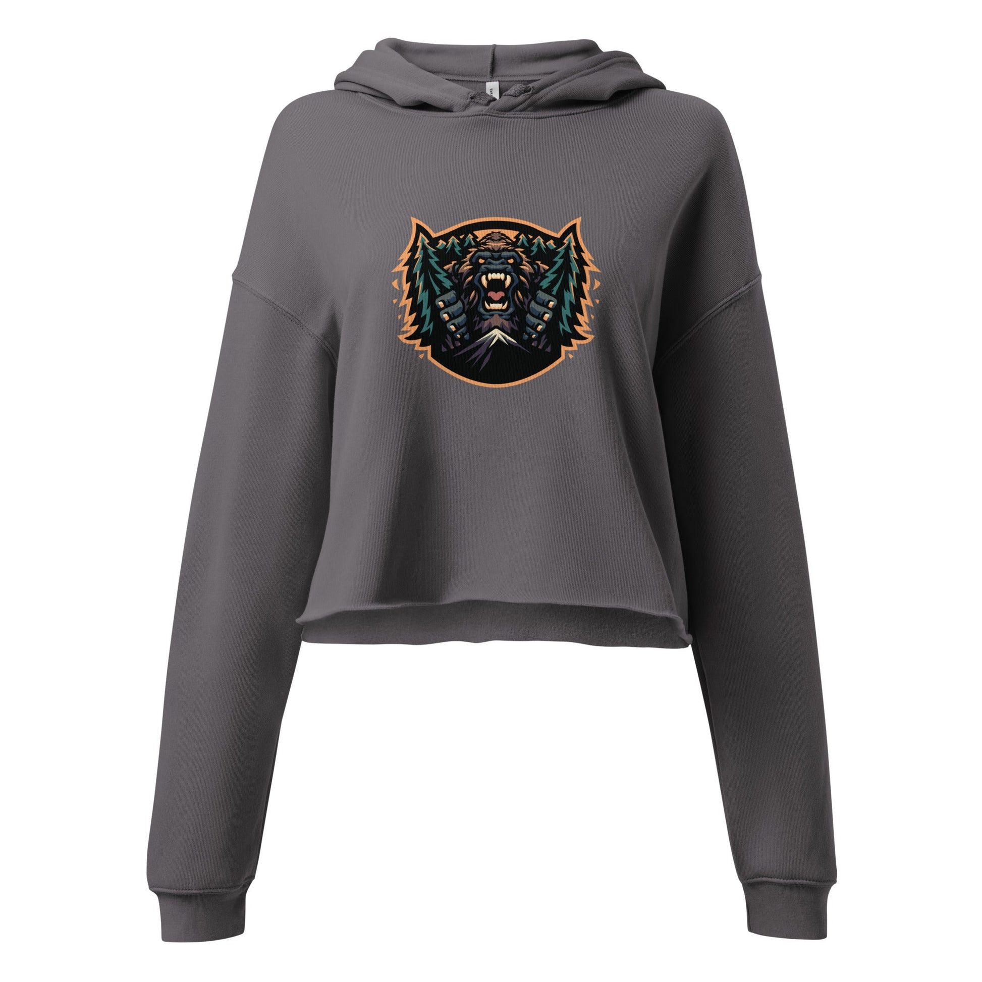 Performance | Cropped Hoodie | JBLM Bigfoot Hockey Team | Mascot Logo