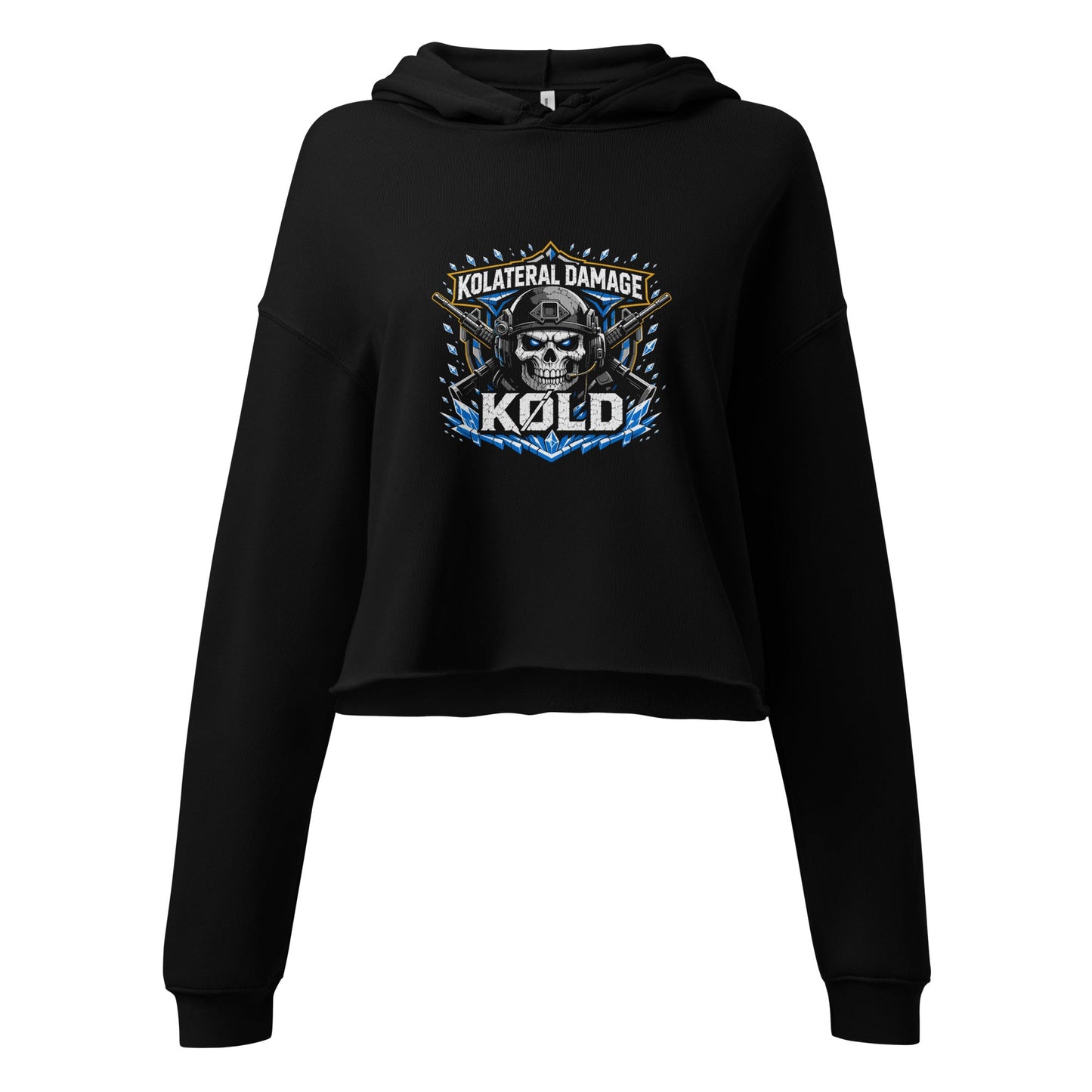 Performance | Cropped Hoodie | Kolateral Damage E-Sports | Emblem Logo