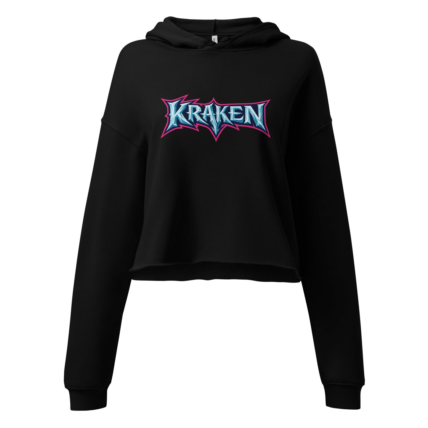 Performance | Cropped Hoodie | Kraken Fastpitch | Script Logo