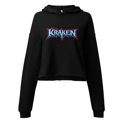 Performance | Cropped Hoodie | Kraken Fastpitch | Script Logo
