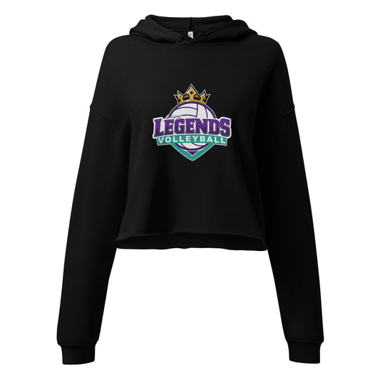 Performance | Cropped Hoodie | Lady Legends Volleyball | Crown Logo