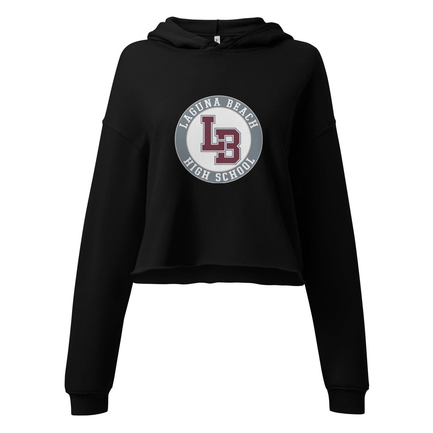 Performance | Cropped Hoodie | Laguna Beach High School Wrestling | Badge Logo