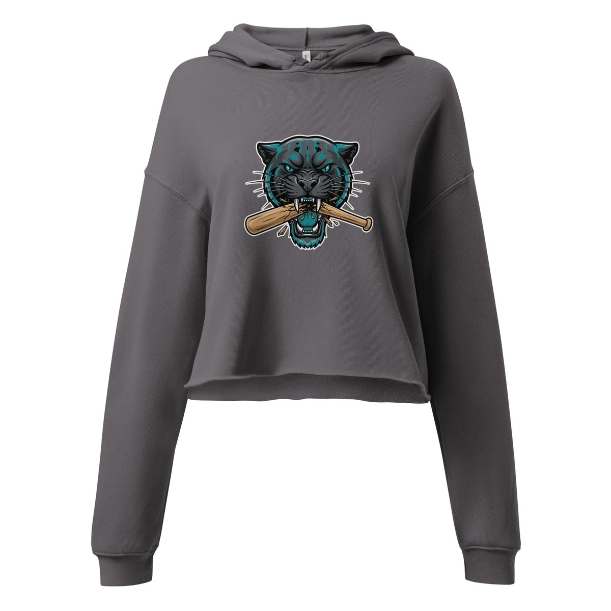 Performance | Cropped Hoodie | Lake-Erie Panthers | Crest Logo