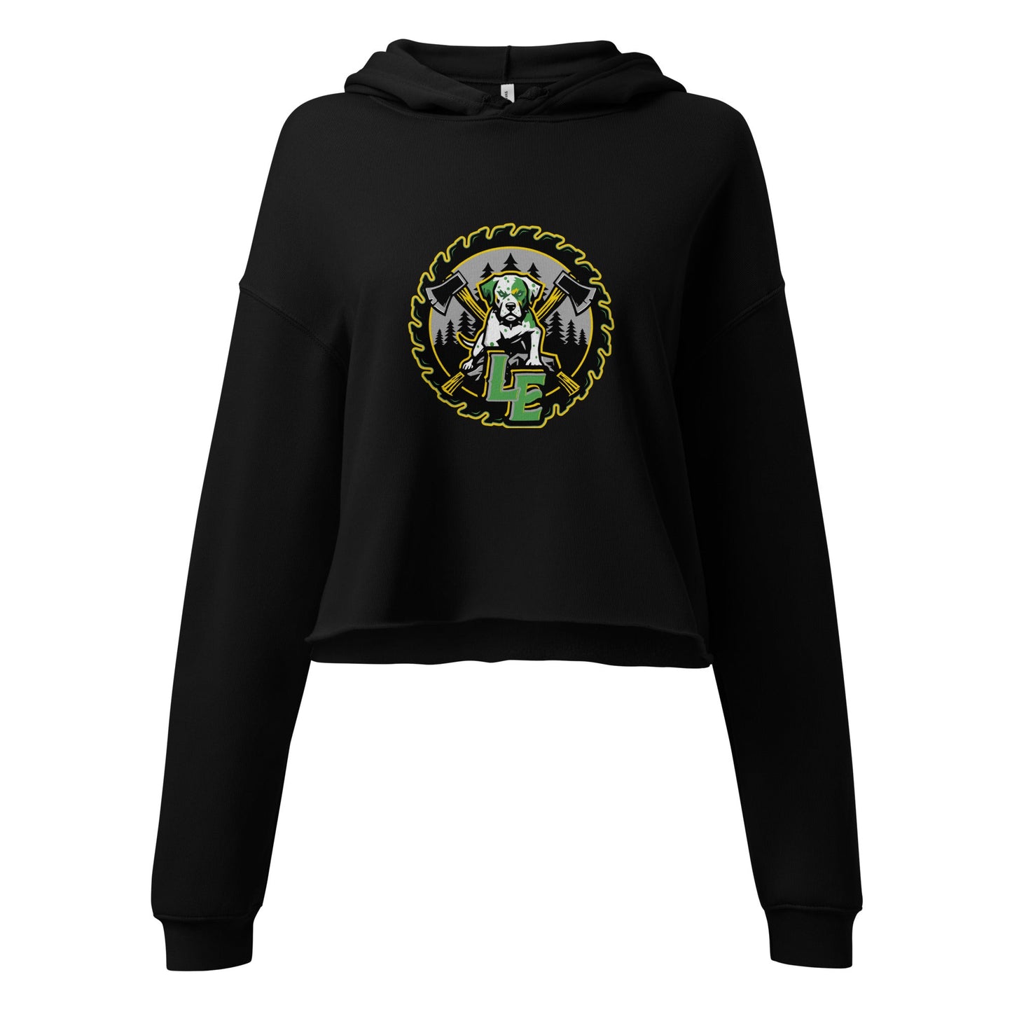 Performance | Cropped Hoodie | Lake Erie Power Pines | Saw Logo