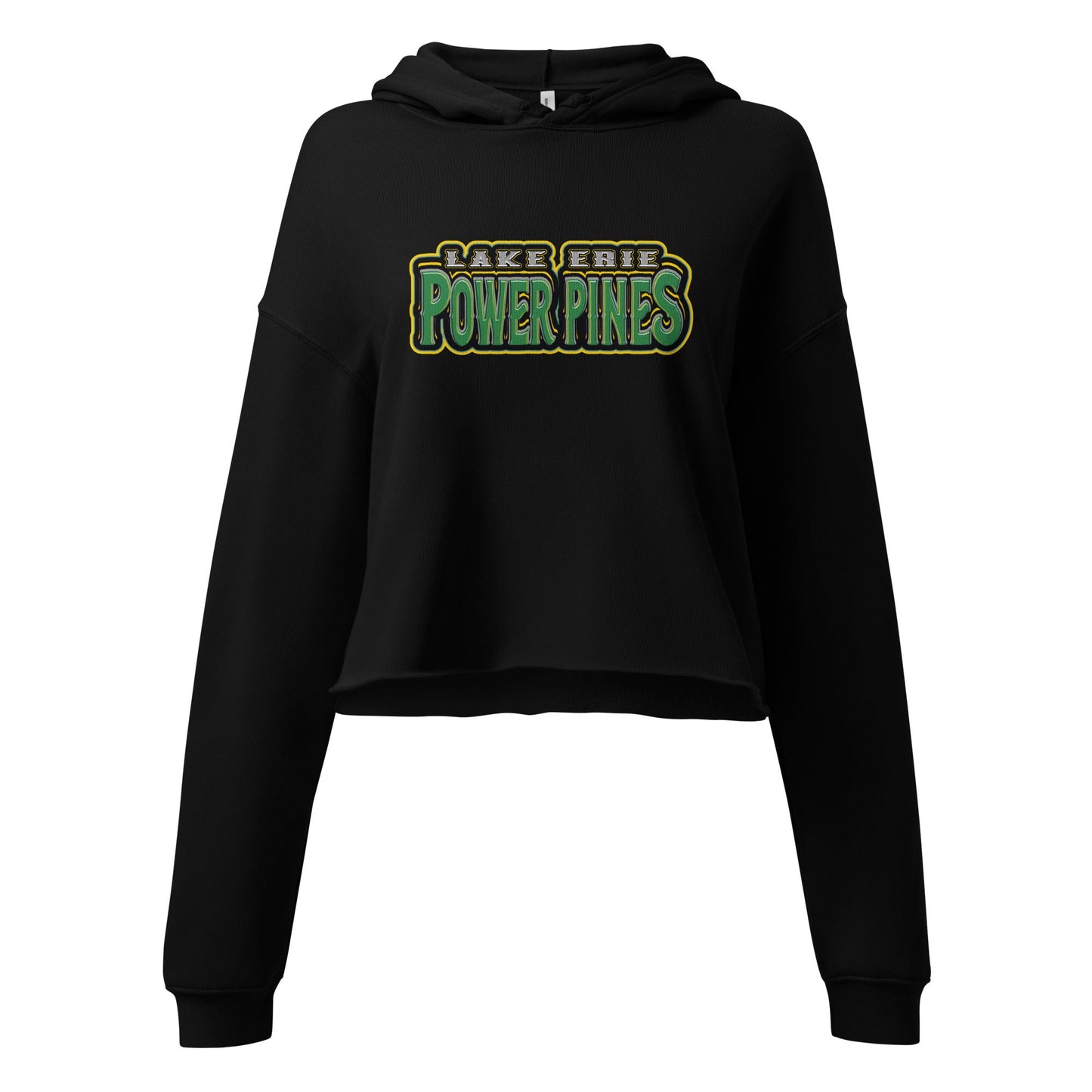 Performance | Cropped Hoodie | Lake Erie Power Pines | Script Logo