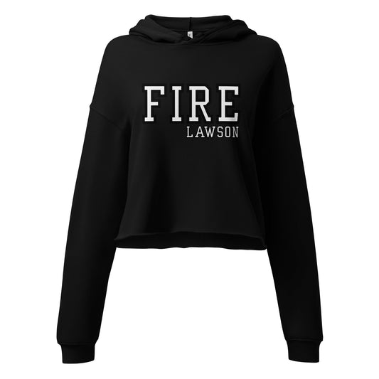 Performance | Cropped Hoodie | Lawson Fire Department | Script Logo