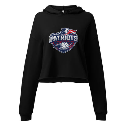 Performance | Cropped Hoodie | LFMS Athletics | Patriots Volleyball Logo