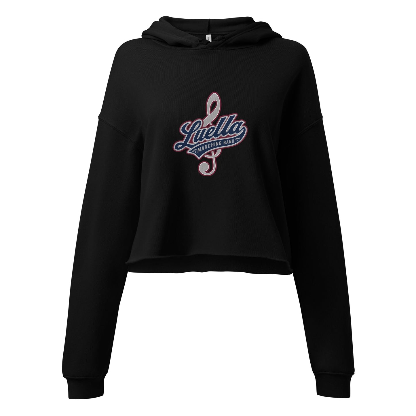 Performance | Cropped Hoodie | Luella High School Marching Band | Crest Logo