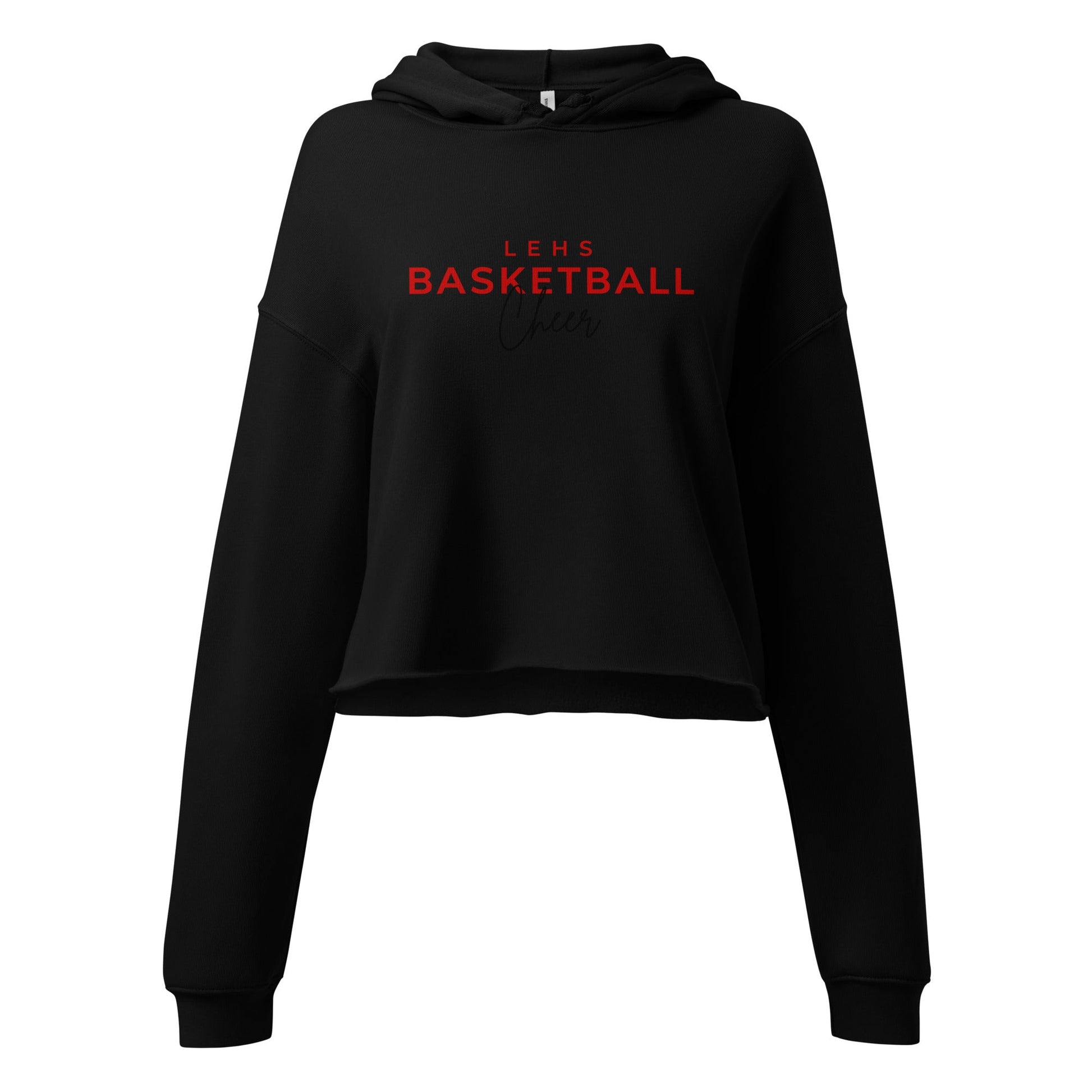 Performance | Cropped Hoodie | Lynn English Cheerleading | Bulldogs Basketball Logo
