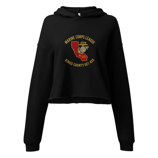 Performance | Cropped Hoodie | Marine Corps League kings County Det 455 | Crest Logo