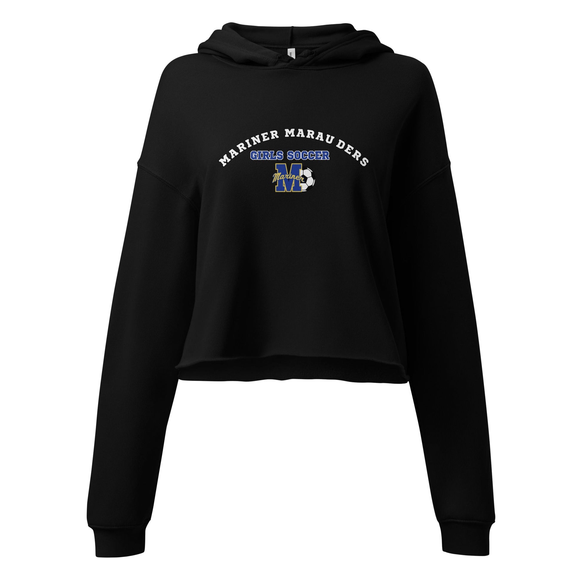 Performance | Cropped Hoodie | Mariner girls soccer | Crest Logo