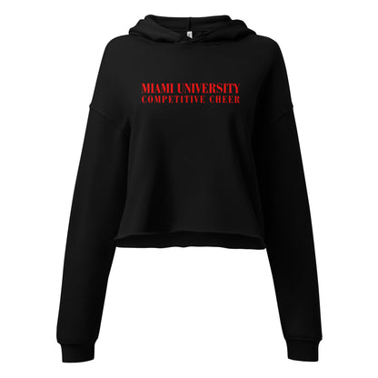 Performance | Cropped Hoodie | Miami University Competitive Cheer Team