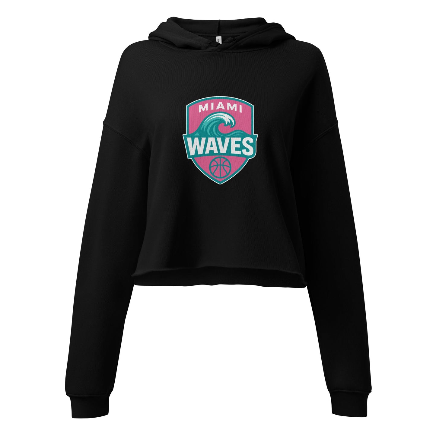 Performance | Cropped Hoodie | Miami Waves | Shield Logo