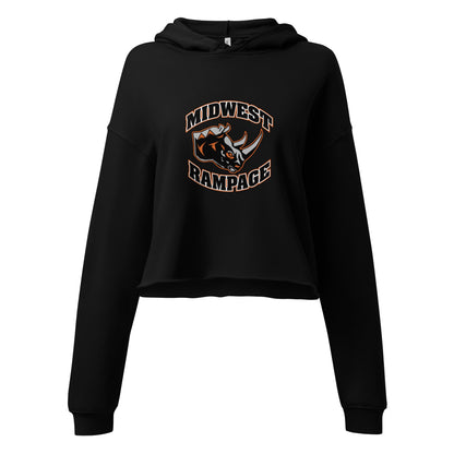 Performance | Cropped Hoodie | Midwest Rampage | Crest Logo