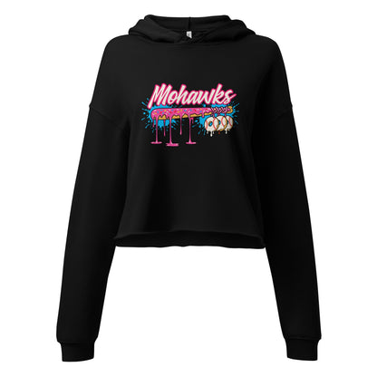 Performance | Cropped Hoodie | Mohawks | Pink Batters Logo