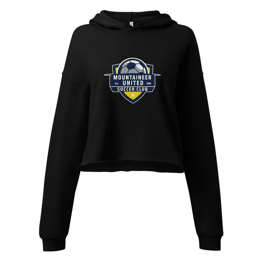 Performance | Cropped Hoodie | Mountaineer United Soccer Club | Alpine Crest Logo