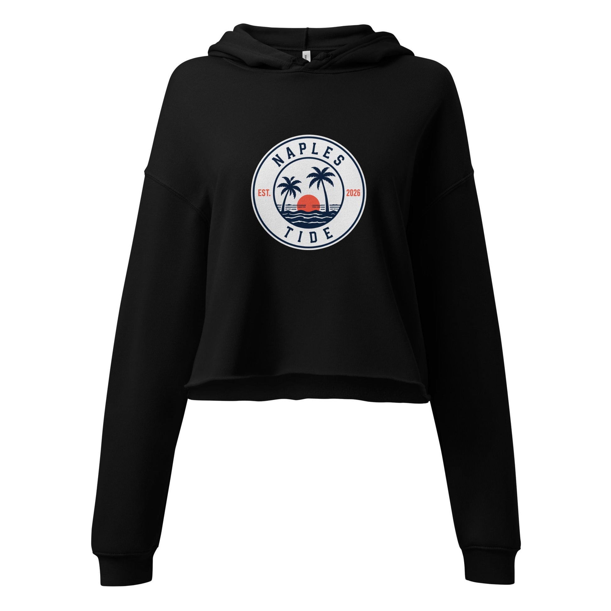 Performance | Cropped Hoodie | Naples Tide | Badge Logo