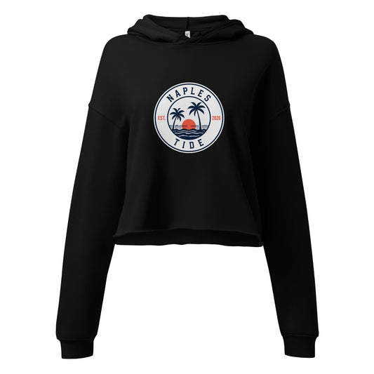 Performance | Cropped Hoodie | Naples Tide | Badge Logo