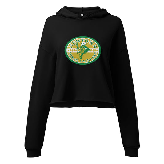 Performance | Cropped Hoodie | Newtown Minor Lacrosse | Emblem Logo