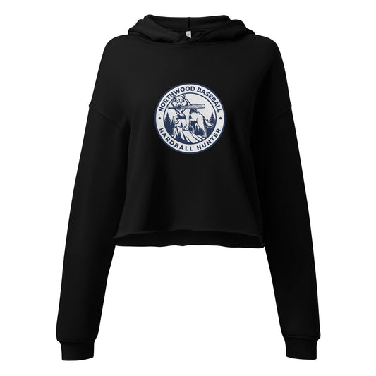 Performance | Cropped Hoodie | Northwood High School Baseball | Badge Logo