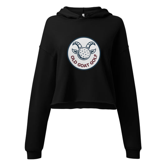 Performance | Cropped Hoodie | Old Goat Golf | Badge Logo