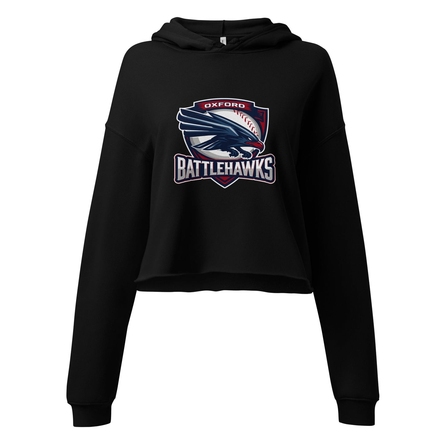 Performance | Cropped Hoodie | Oxford Battlehawks 13U | Badge Logo