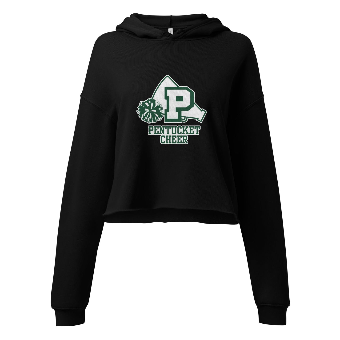 Performance | Cropped Hoodie | Pentucket Youth Football and Cheer | Sideline Vanguard Logo