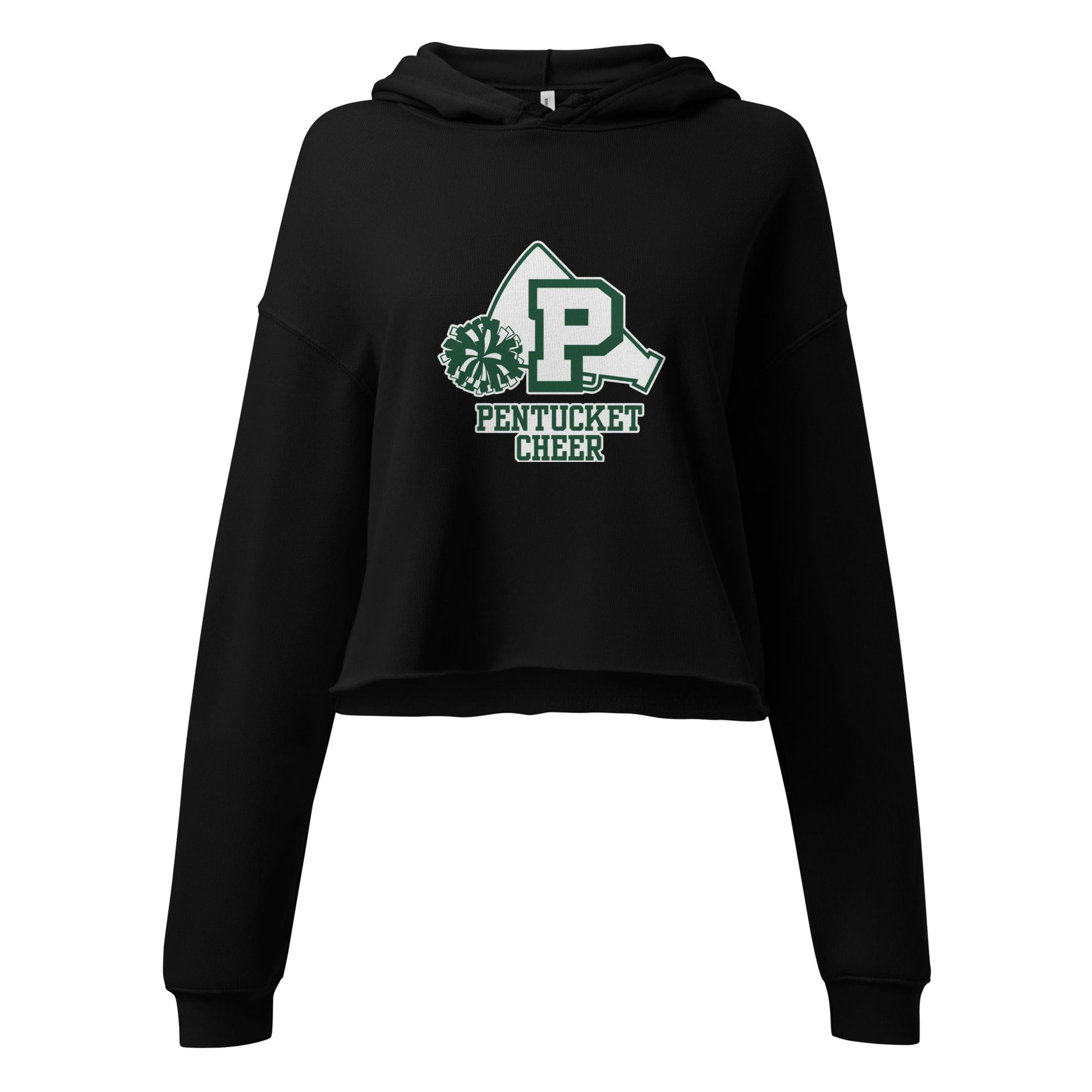 Performance | Cropped Hoodie | Pentucket Youth Football and Cheer | Sideline Vanguard Logo
