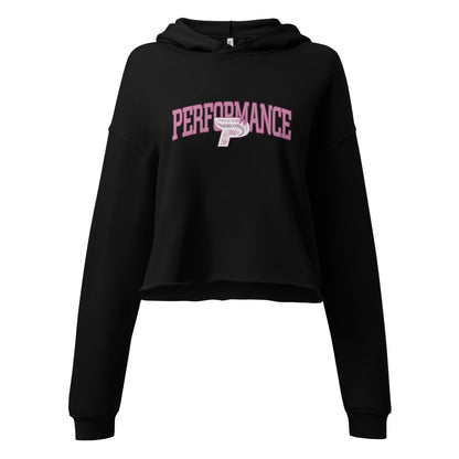 Performance | Cropped Hoodie | Performance Baseball | Varsity Mark Logo