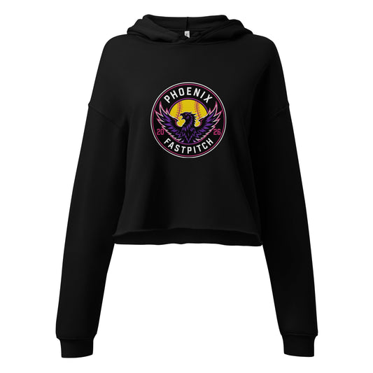 Performance | Cropped Hoodie | Phoenix Fastpitch | Badge Logo