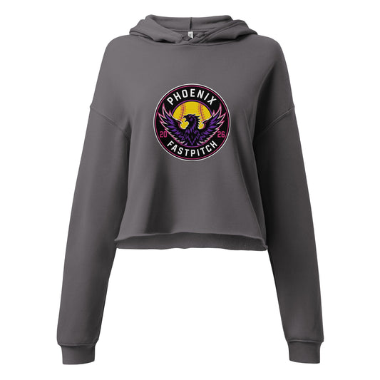 Performance | Cropped Hoodie | Phoenix Fastpitch | Badge Logo
