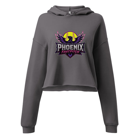 Performance | Cropped Hoodie | Phoenix Fastpitch | Emblem Logo