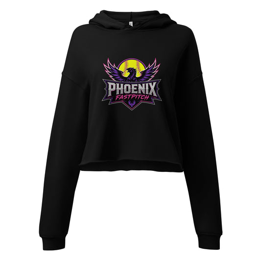Performance | Cropped Hoodie | Phoenix Fastpitch | Emblem Logo