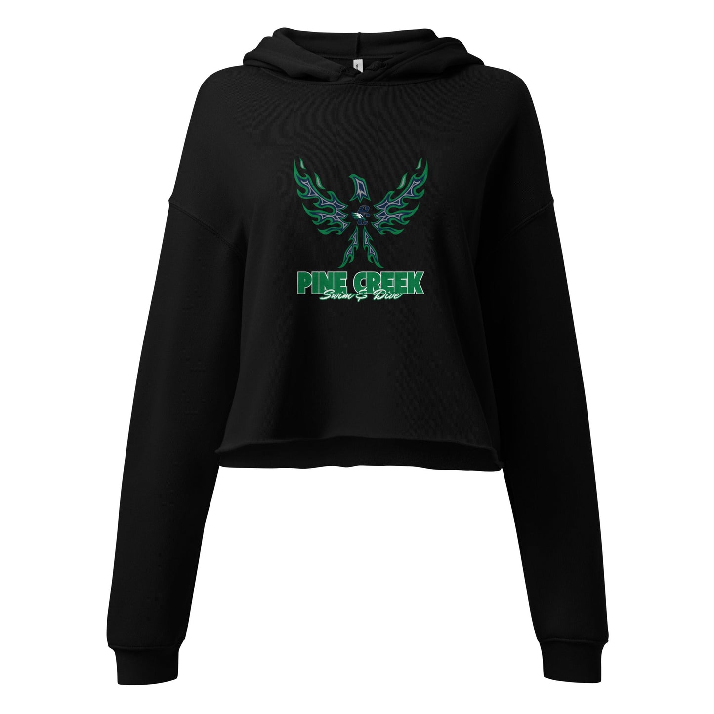 Performance | Cropped Hoodie | PINE CREEK SWIM & DIVE | '24 Logo