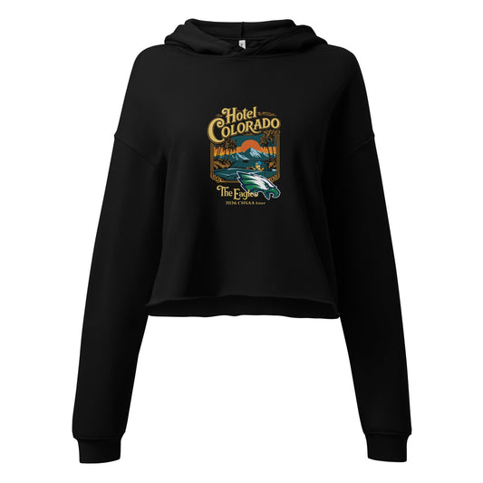 Performance | Cropped Hoodie | PINE CREEK SWIM & DIVE | Hotel Colorado Logo