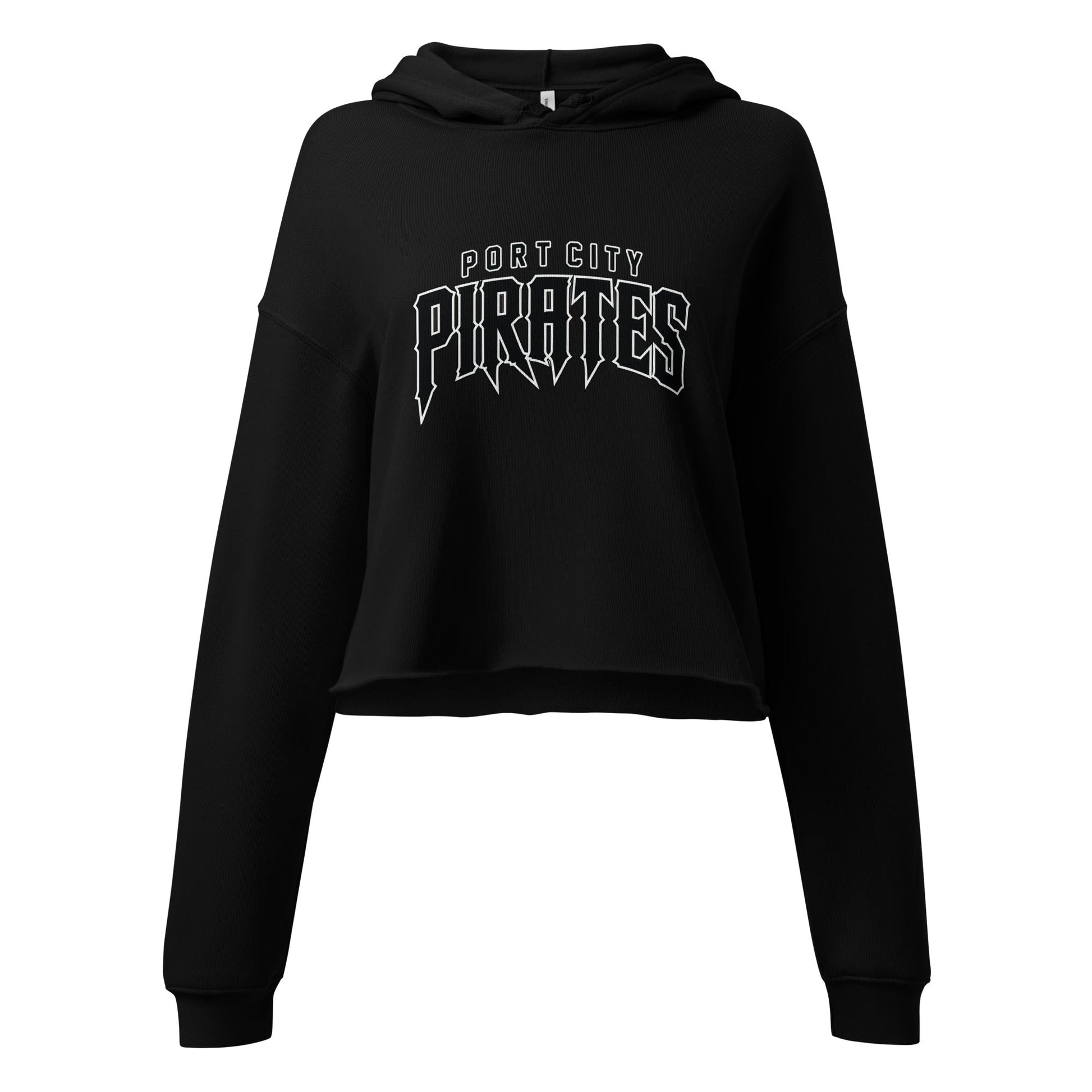 Performance | Cropped Hoodie | Port City Pirates | Script Logo
