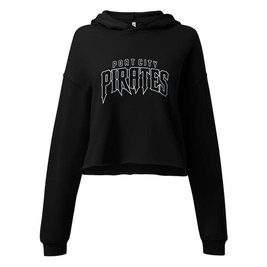Performance | Cropped Hoodie | Port City Pirates | Script Logo