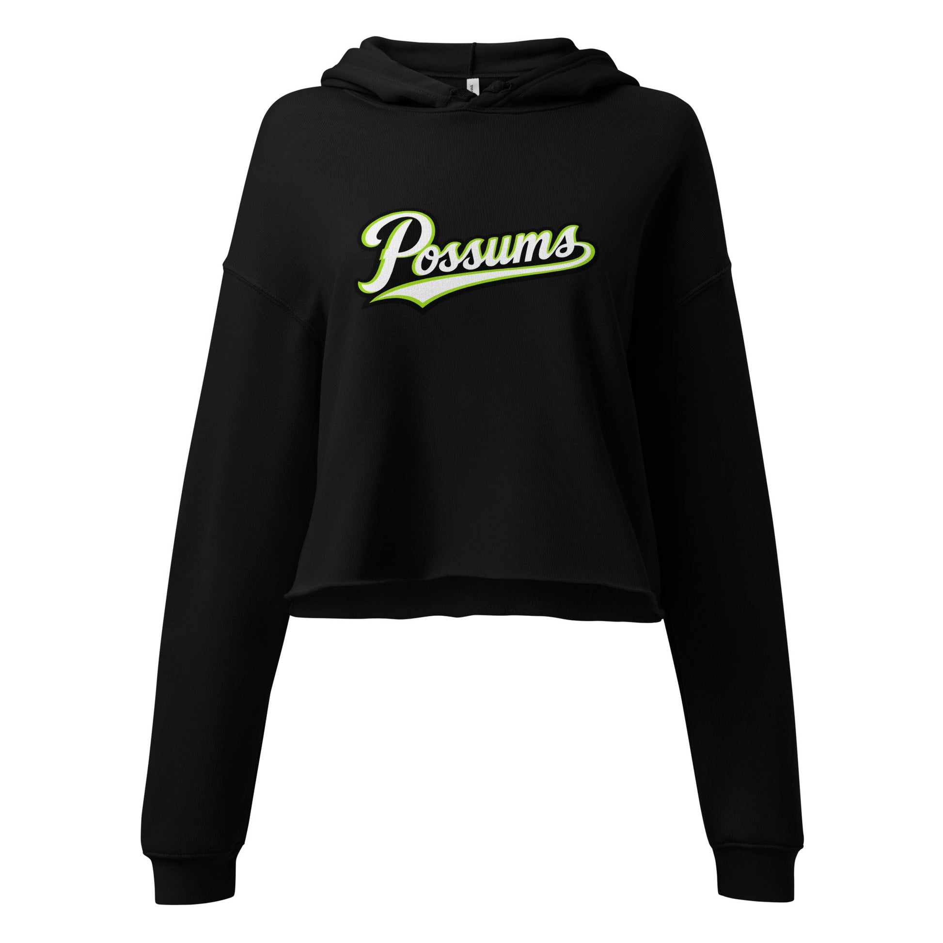 Performance | Cropped Hoodie | Possums | Script Logo