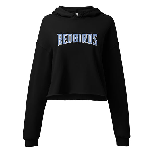 Performance | Cropped Hoodie | Redbirds | Script Logo
