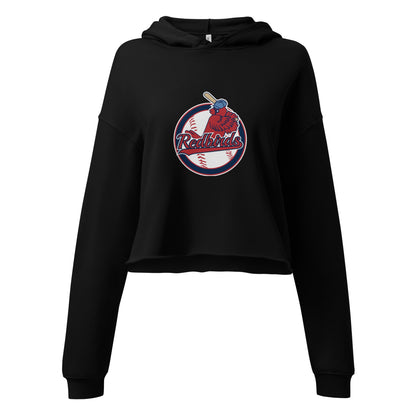 Performance | Cropped Hoodie | Redbirds | Vintage Badge Logo