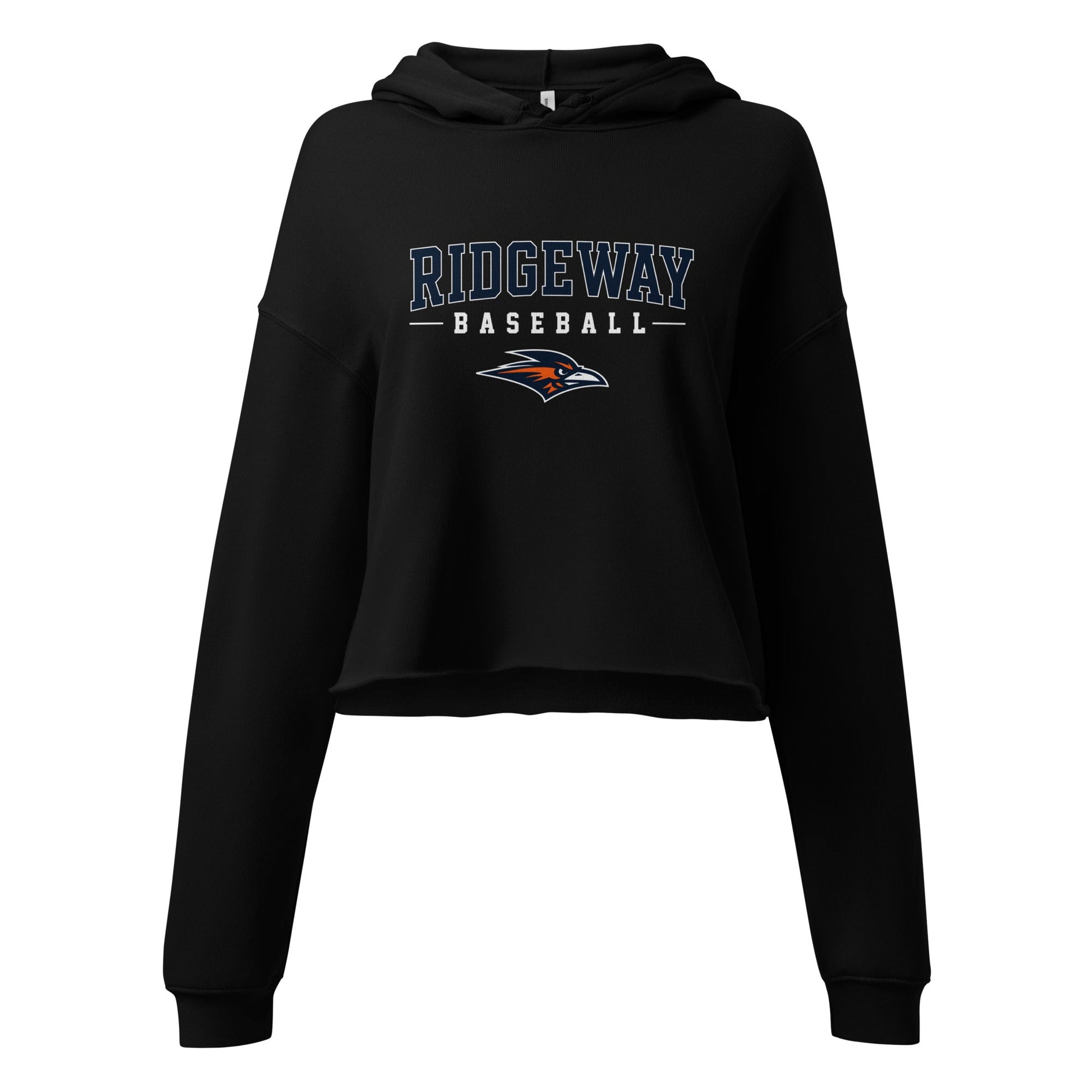 Performance | Cropped Hoodie | Ridgeway High School Baseball | Modern Script Logo