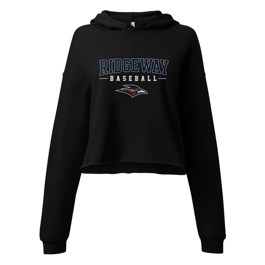 Performance | Cropped Hoodie | Ridgeway High School Baseball | Modern Script Logo