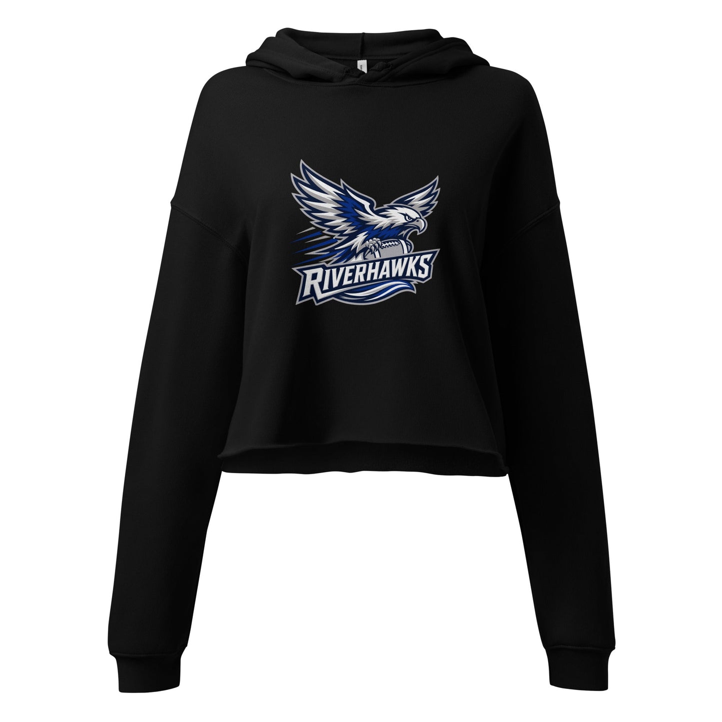 Performance | Cropped Hoodie | Rochester Riverhawks | Crest Logo