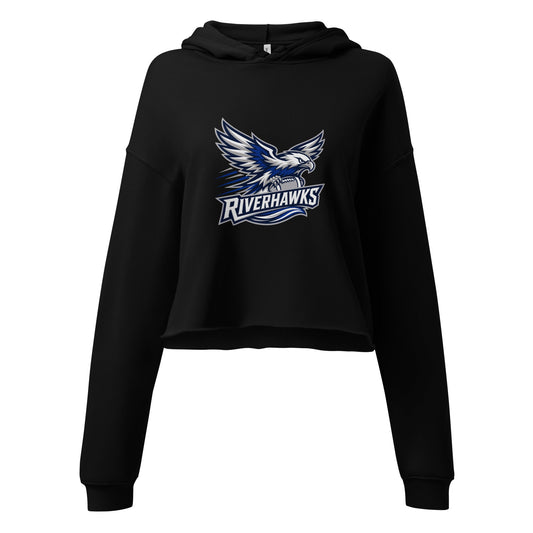 Performance | Cropped Hoodie | Rochester Riverhawks | Crest Logo