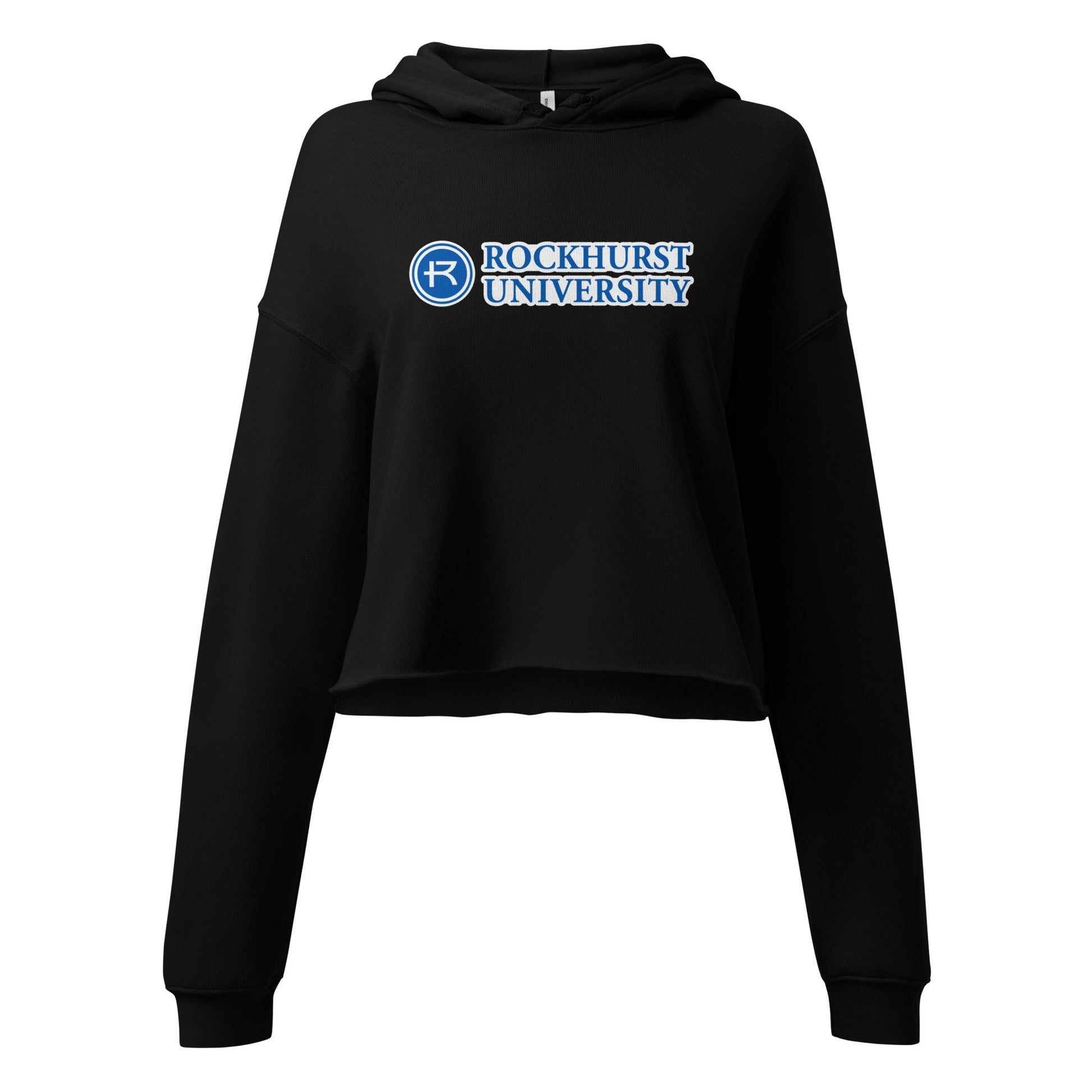 Performance | Cropped Hoodie | Rockhurst University - Doctor of Physical Therapy School | Vanguard Institute Logo