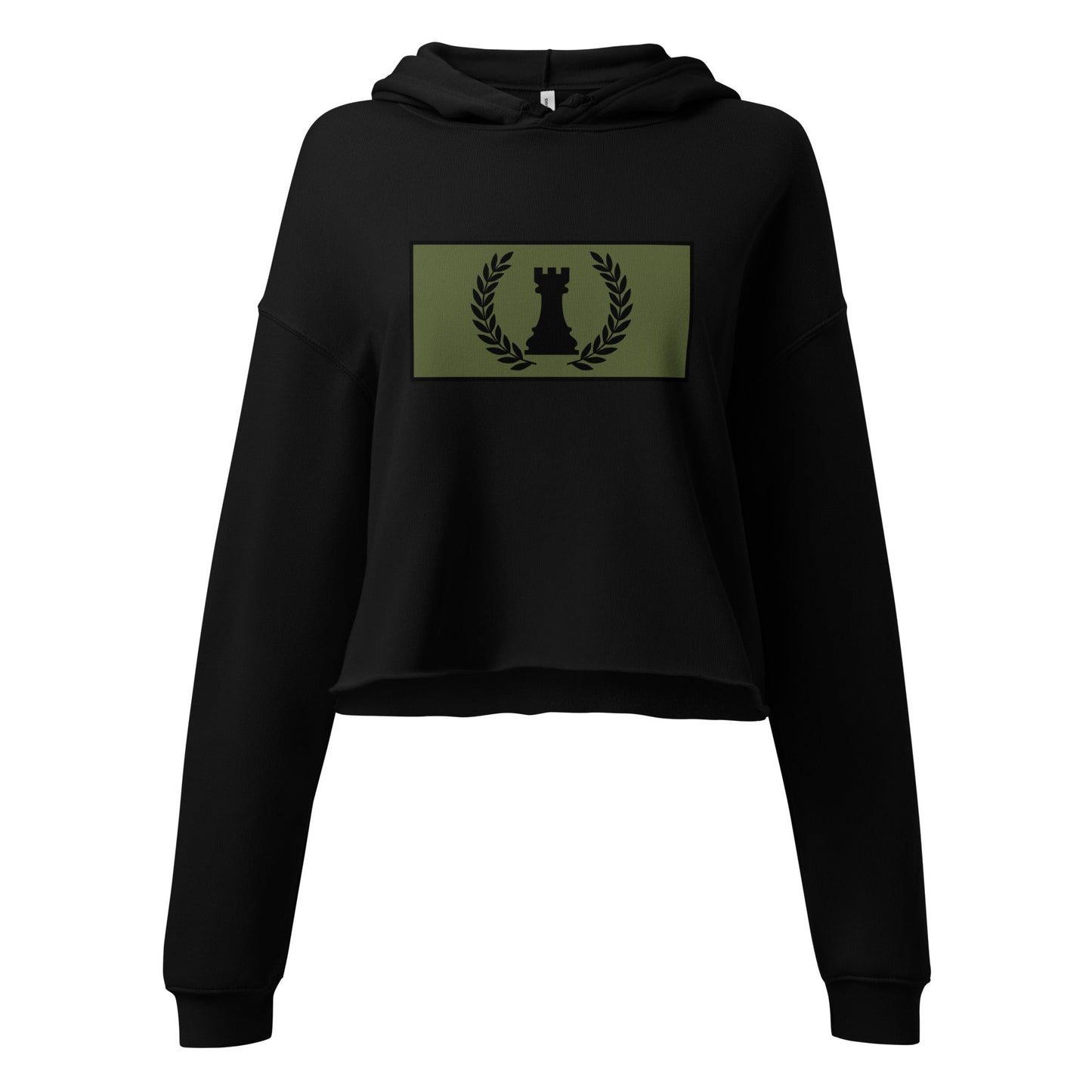 Performance | Cropped Hoodie | Rook Defense Solutions | Apex Castle Logo
